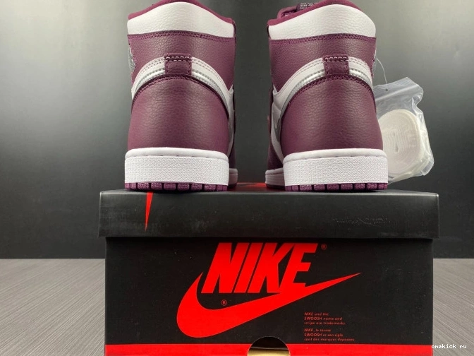 Chep Onekick High 1 Jordan Bordeaux Air 555088-611 OG 0725